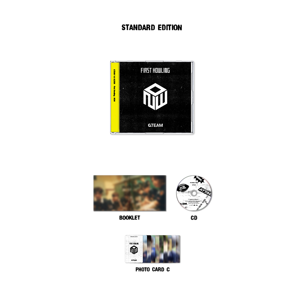 &TEAM - First Howling : NOW (1st Album - Standard Edition)