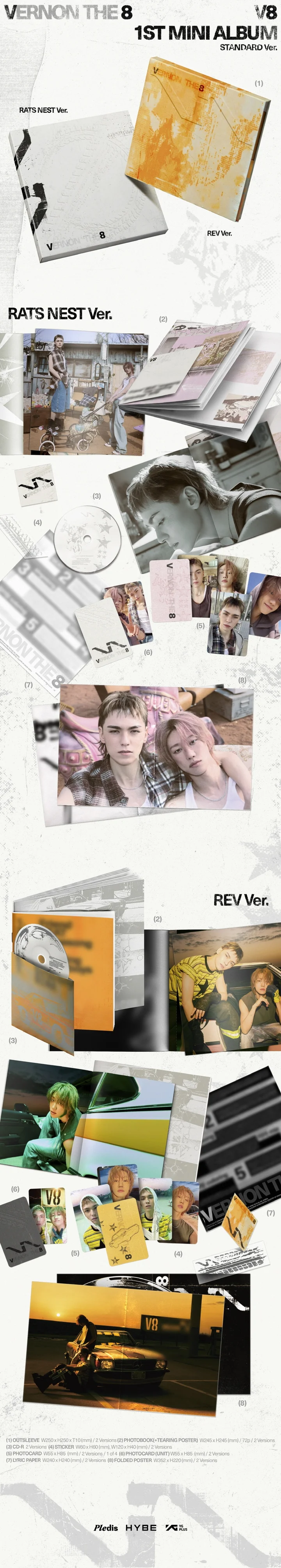 V8 (SEVENTEEN) - V8 (1st Mini Album)