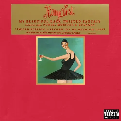 KANYE WEST - My Beautiful Dark Twisted Fantasy VINILO