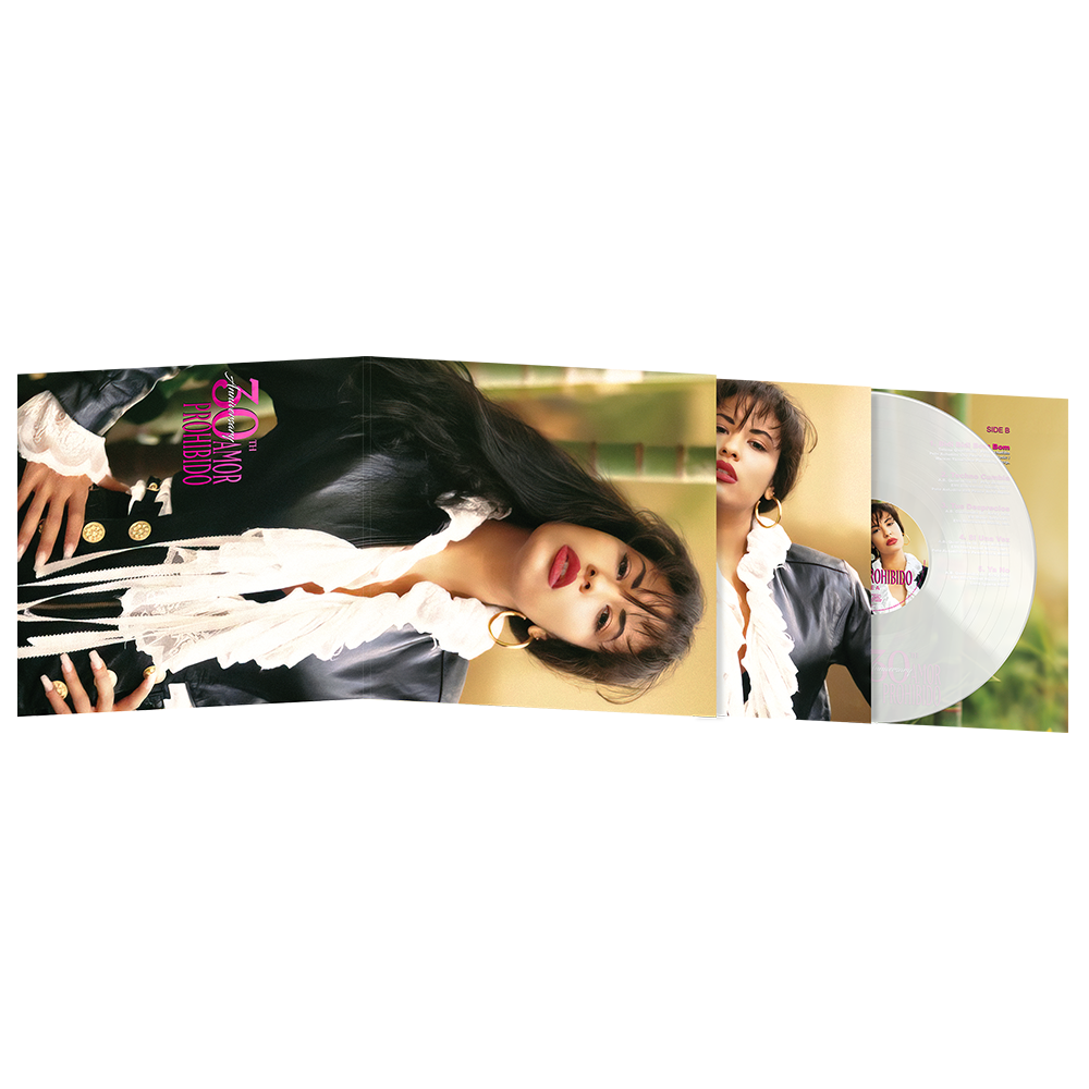 SELENA QUINTANILLA - Amor prohibido VINILO (30th Anniversary) Clear
