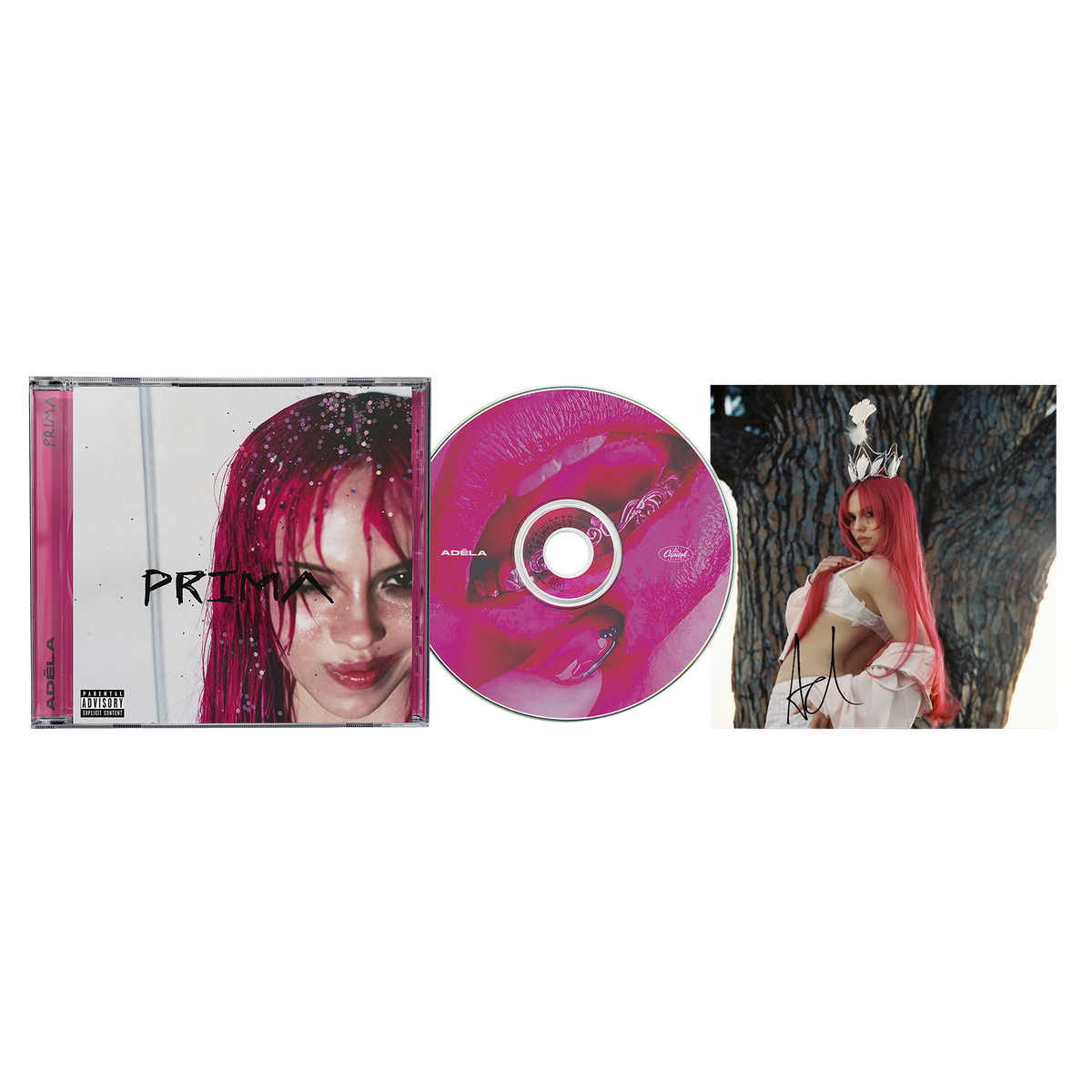 ADÉLA - Prima CD AUTOGRAFIADO