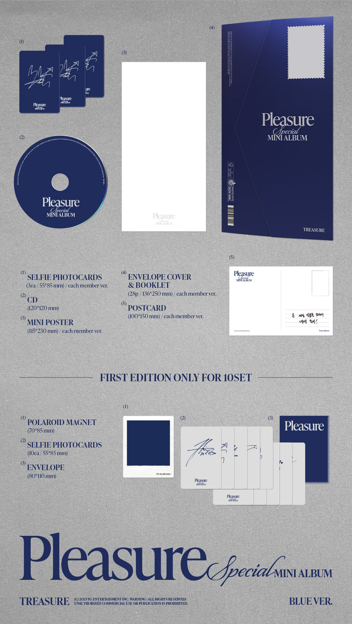 TREASURE - PLEASURE (Special Mini Album) SPECIAL
