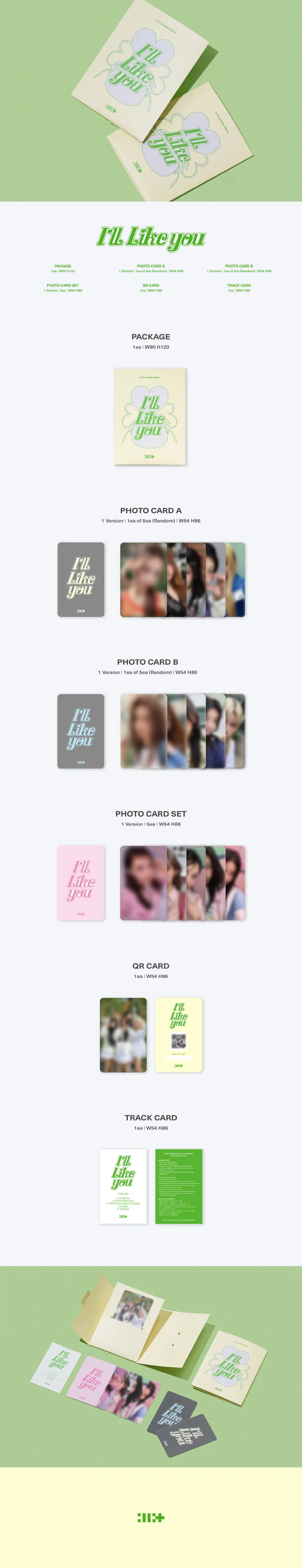 ILLIT - I'LL LIKE YOU (2nd Mini Album) WEVERSE ALBUMS Version