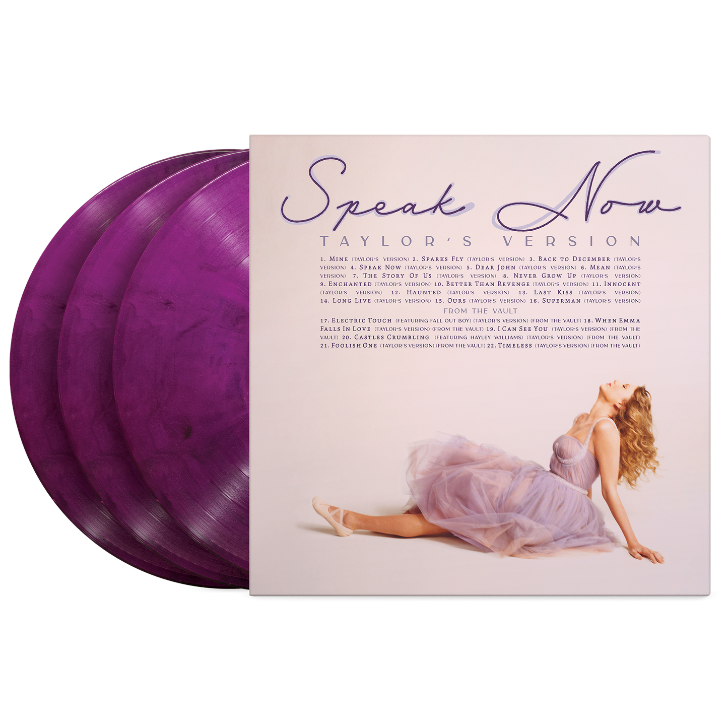TAYLOR SWIFT - Speak now (Taylor's version) VINILO Orchid Marbled