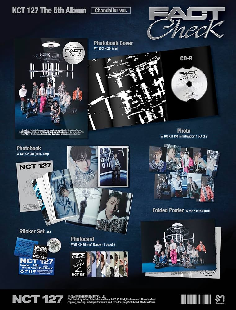 NCT 127 - Fact Check (5th Album) CHANDELIER Version