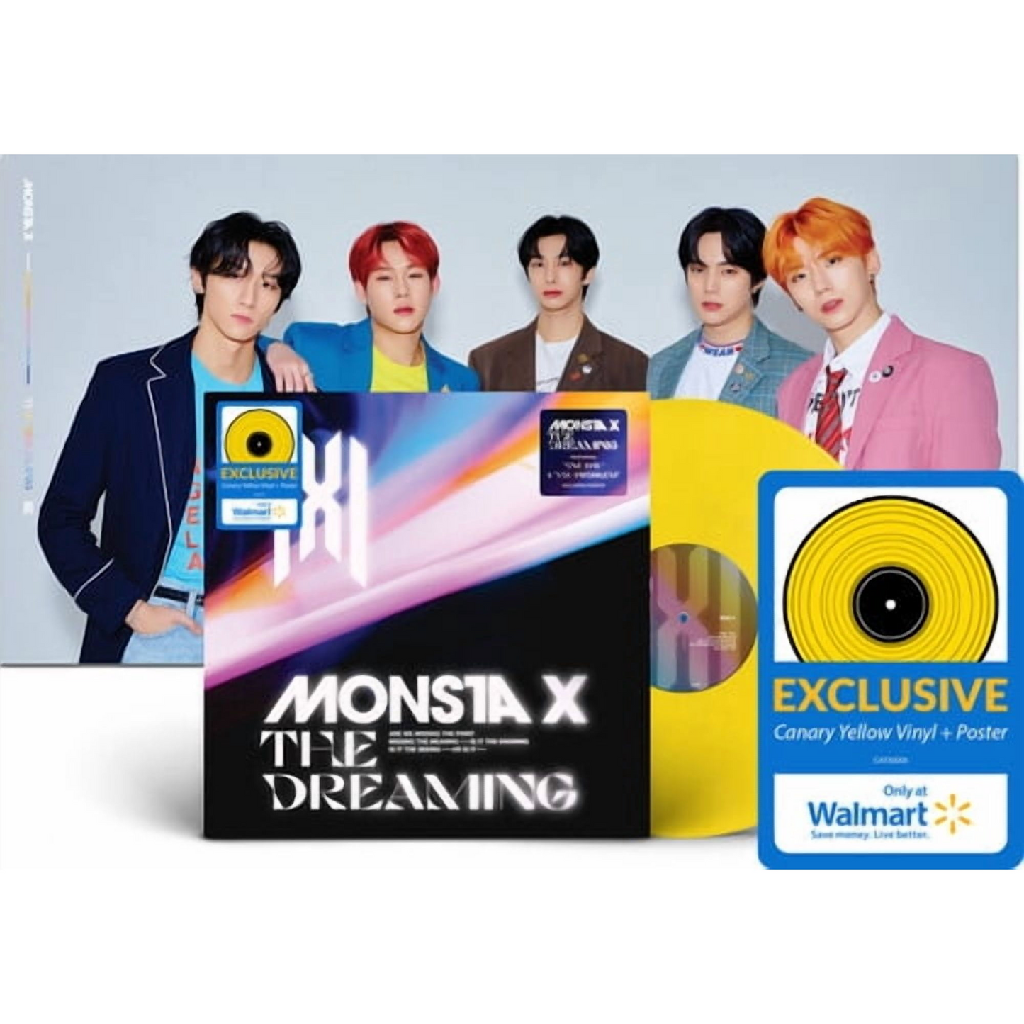 MONSTA X - The dreaming VINILO Walmart Exclusive