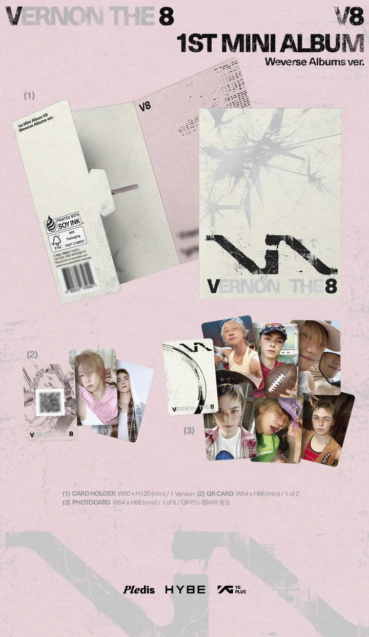 V8 (SEVENTEEN) - V8 (1st Mini Album) WEVERSE ALBUMS