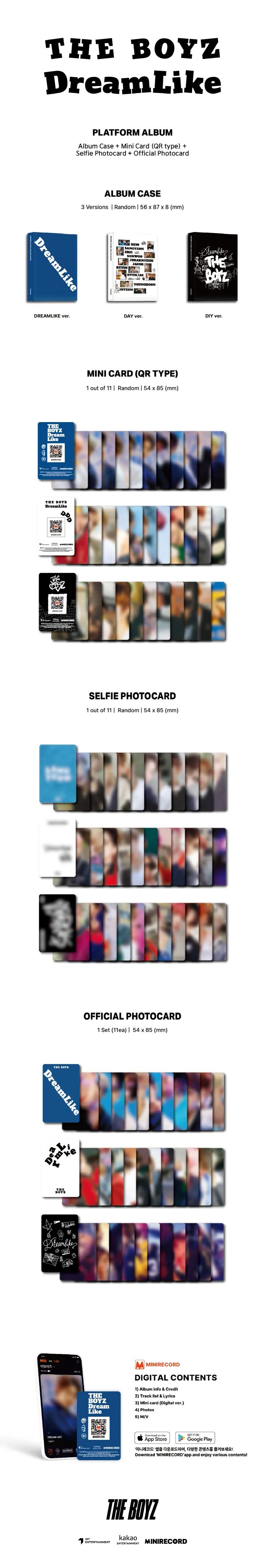 THE BOYZ - DREAMLIKE (4th Mini Album) PLATFORM