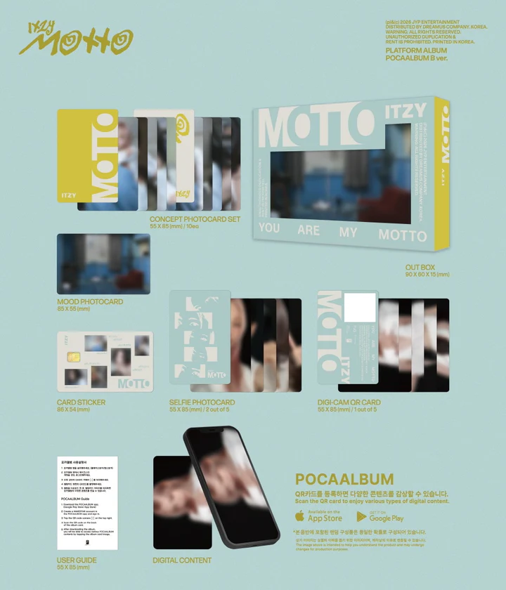 ITZY - MOTTO (Mini Album) POCAALBUM