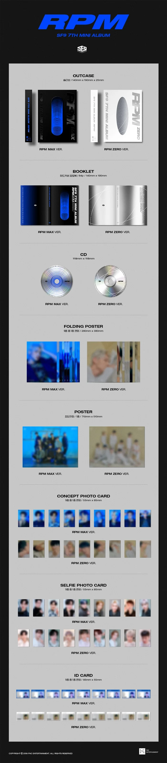 SF9 - RPM (7th Mini Album)