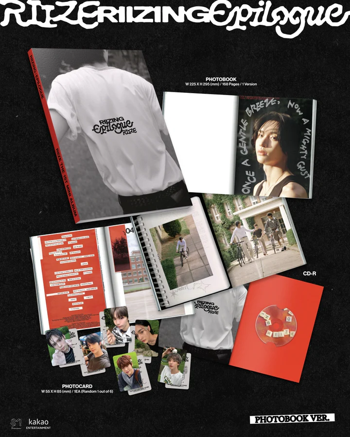 RIIZE - RIIZING : EPILOGUE (1st Mini Album) PHOTOBOOK