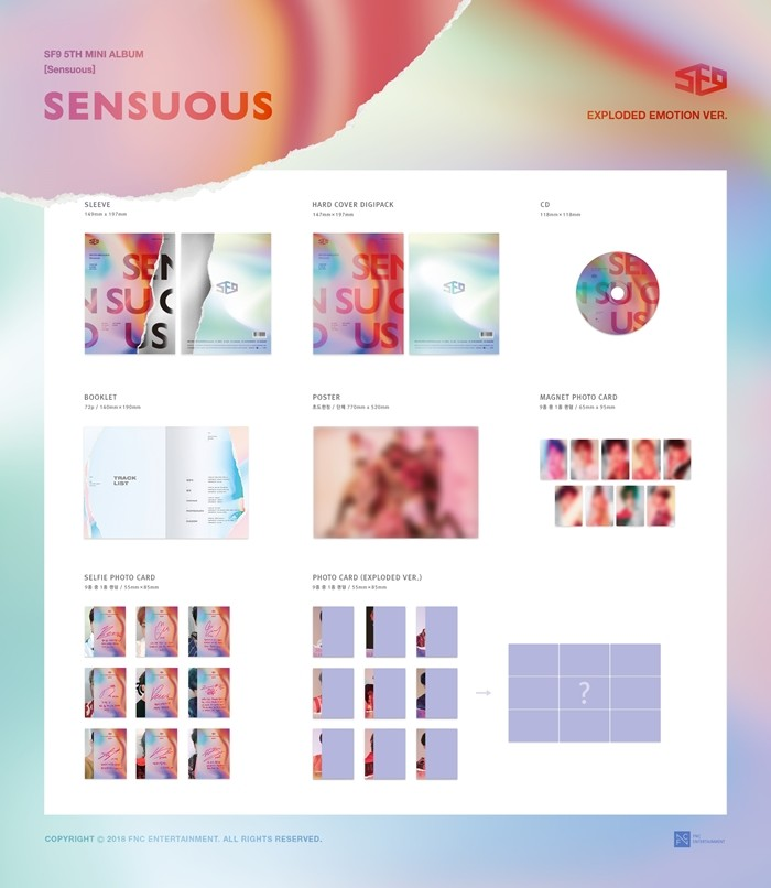 SF9 - Sensuous (5th Mini Album)
