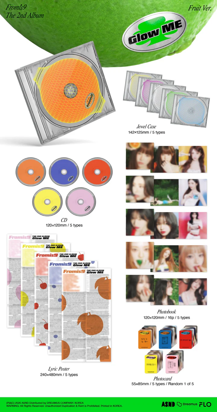 FROMIS_9 - GLOW ME (2nd Album) FRUIT
