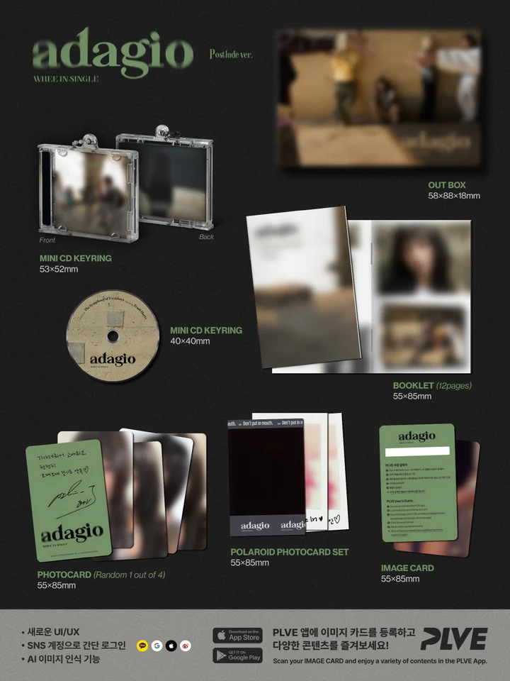 WHEE IN (MAMAMOO) - ADAGIO (Single Album) POSTLUDE Version