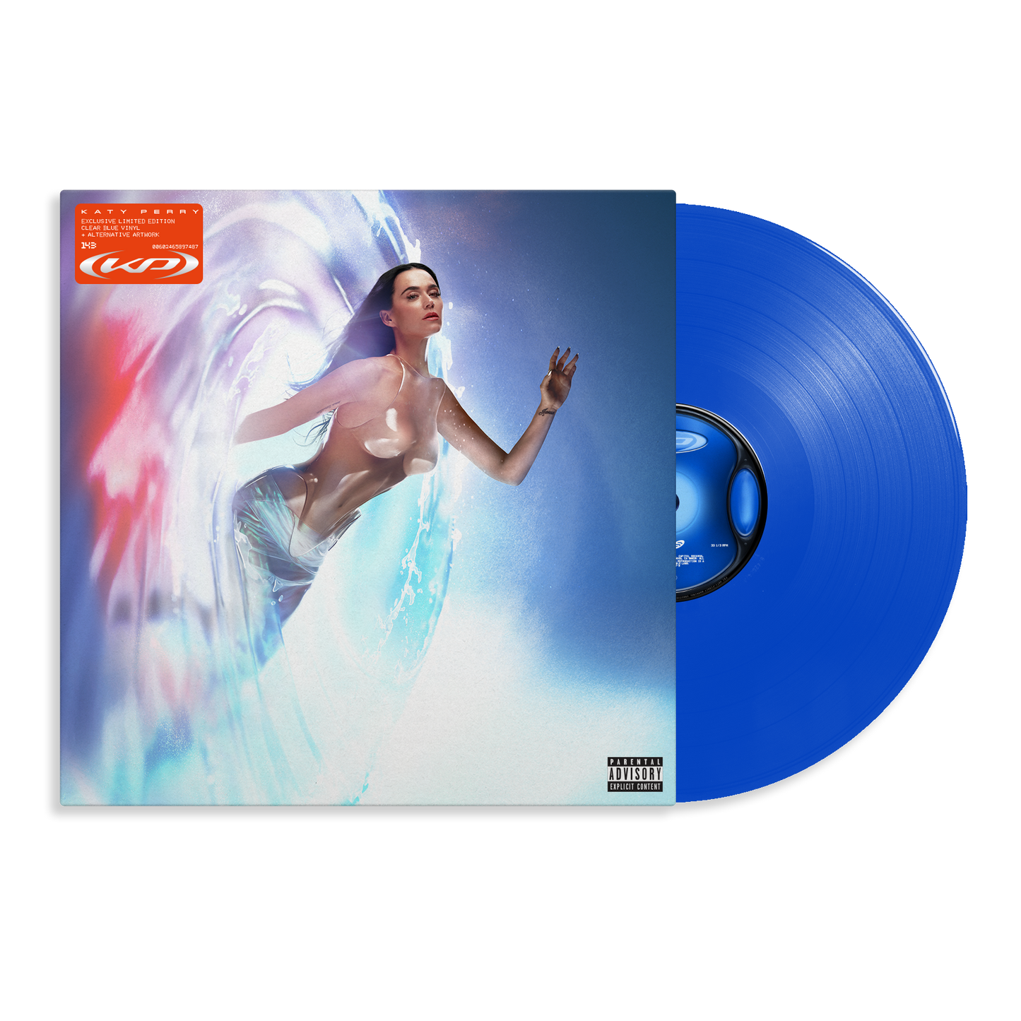 KATY PERRY - 143 VINILO Limitado Clear Blue