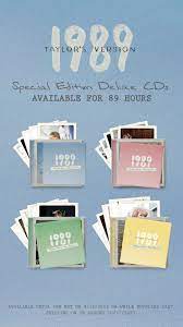 TAYLOR SWIFT - 1989 (Taylor's version) CD