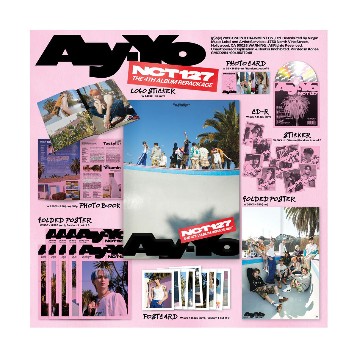 NCT 127 - AY-YO (4th Album Repackage)