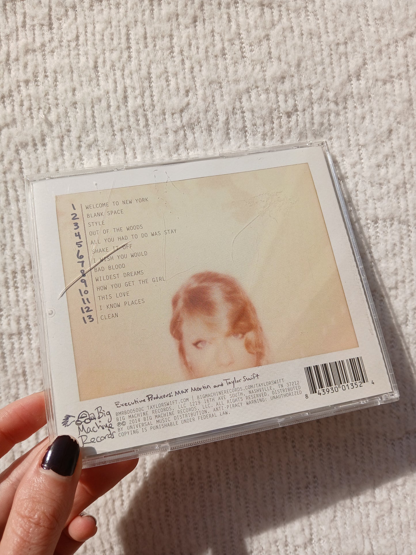 TAYLOR SWIFT - 1989 CD Segunda mano