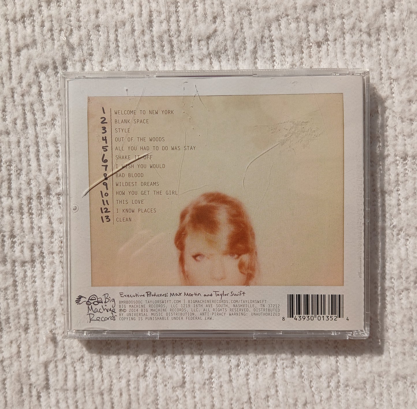 TAYLOR SWIFT - 1989 CD Segunda mano