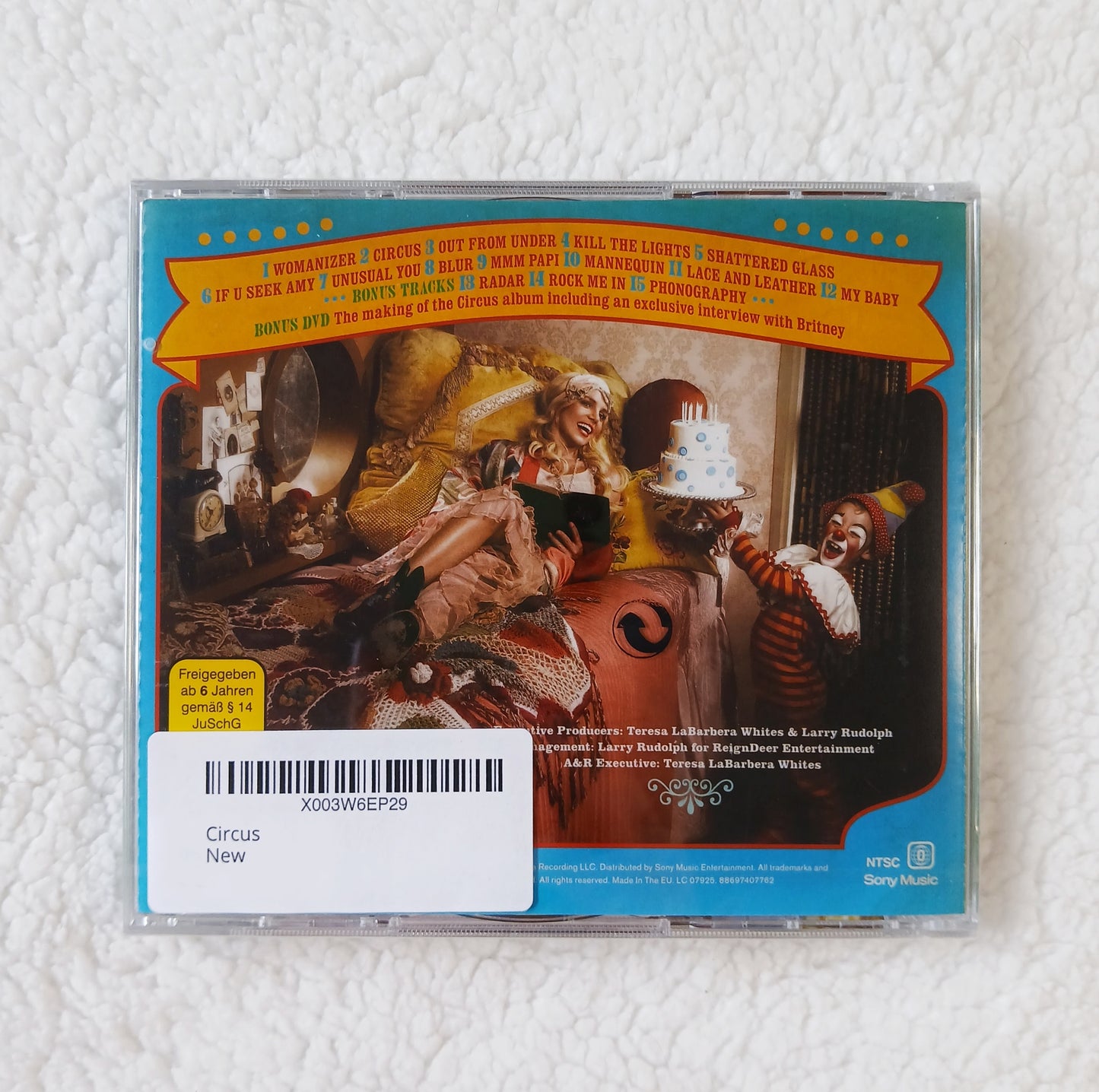 BRITNEY SPEARS - Circus CD (Deluxe edition)