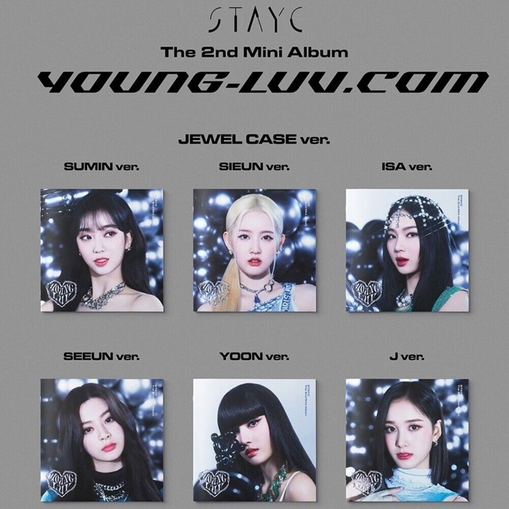 STAYC - Young-luv.com (2nd mini album) JEWEL CASE