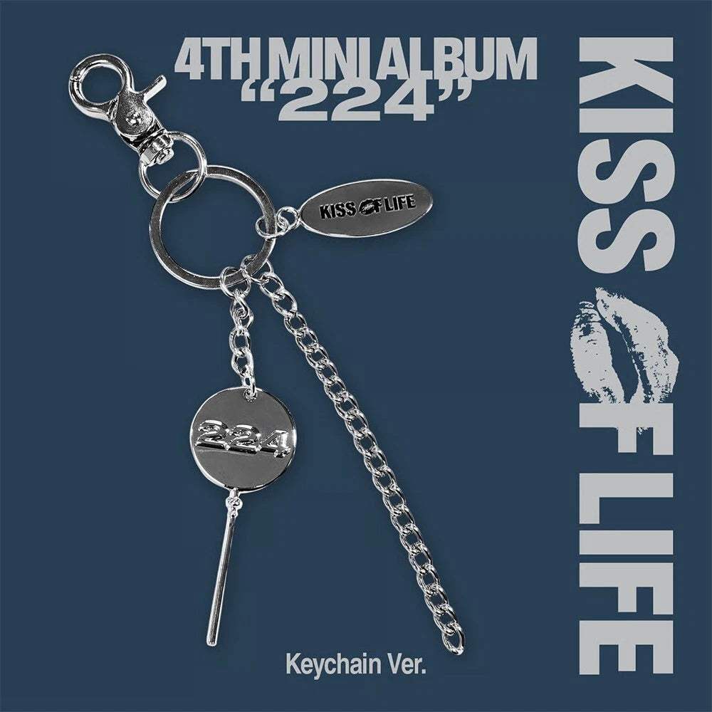 KISS OF LIFE - 224 (4th Mini Album) KEYCHAIN Version
