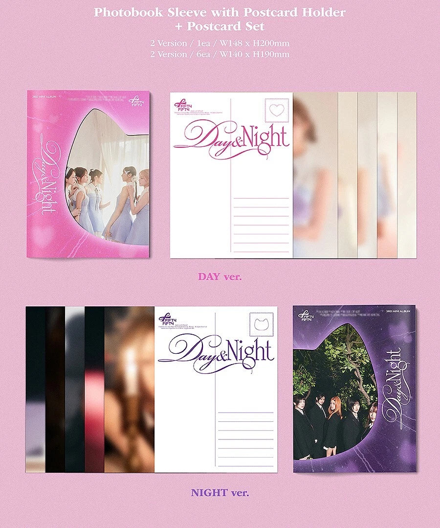FIFTY FIFTY - DAY & NIGHT (3rd Mini Album)