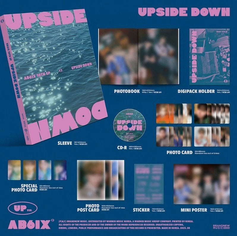 AB6IX - UPSIDE DOWN (10th EP Album)