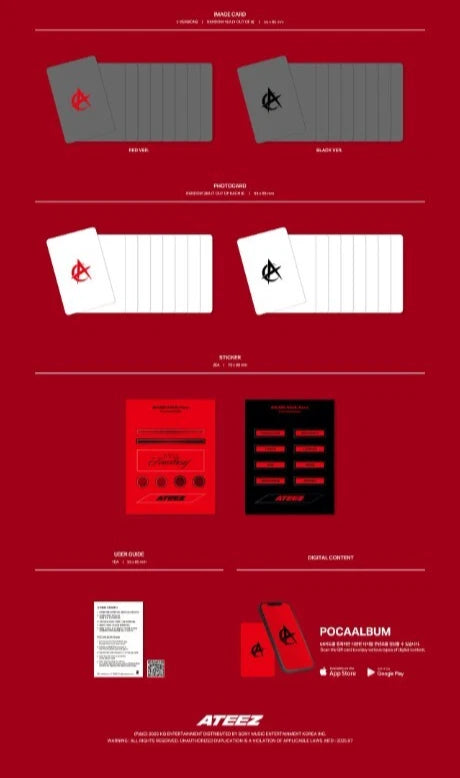 ATEEZ - GOLDEN HOUR : PART.3 IN YOUR FANTASY EDITION (12th Mini Album) POCA