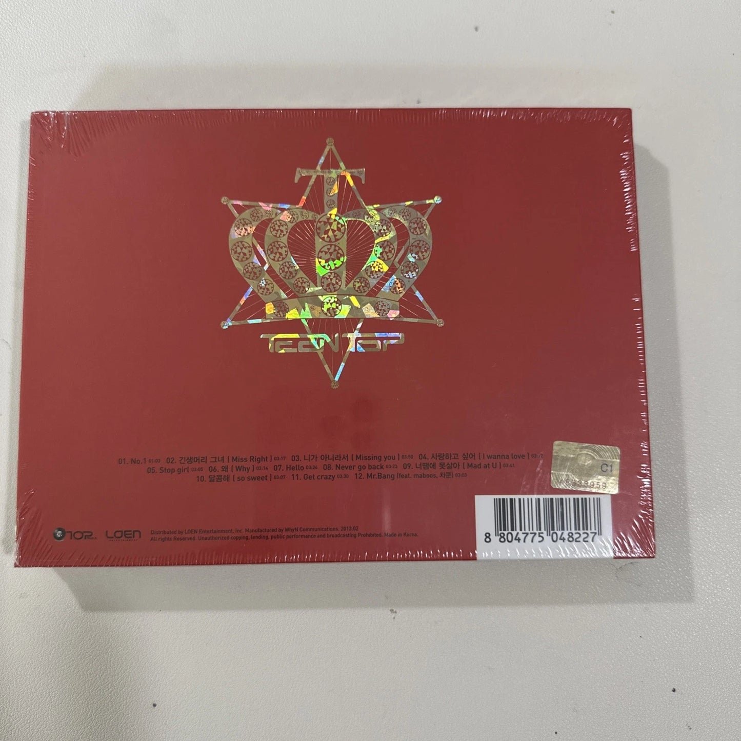 TEEN TOP - N° 1 (1st album)