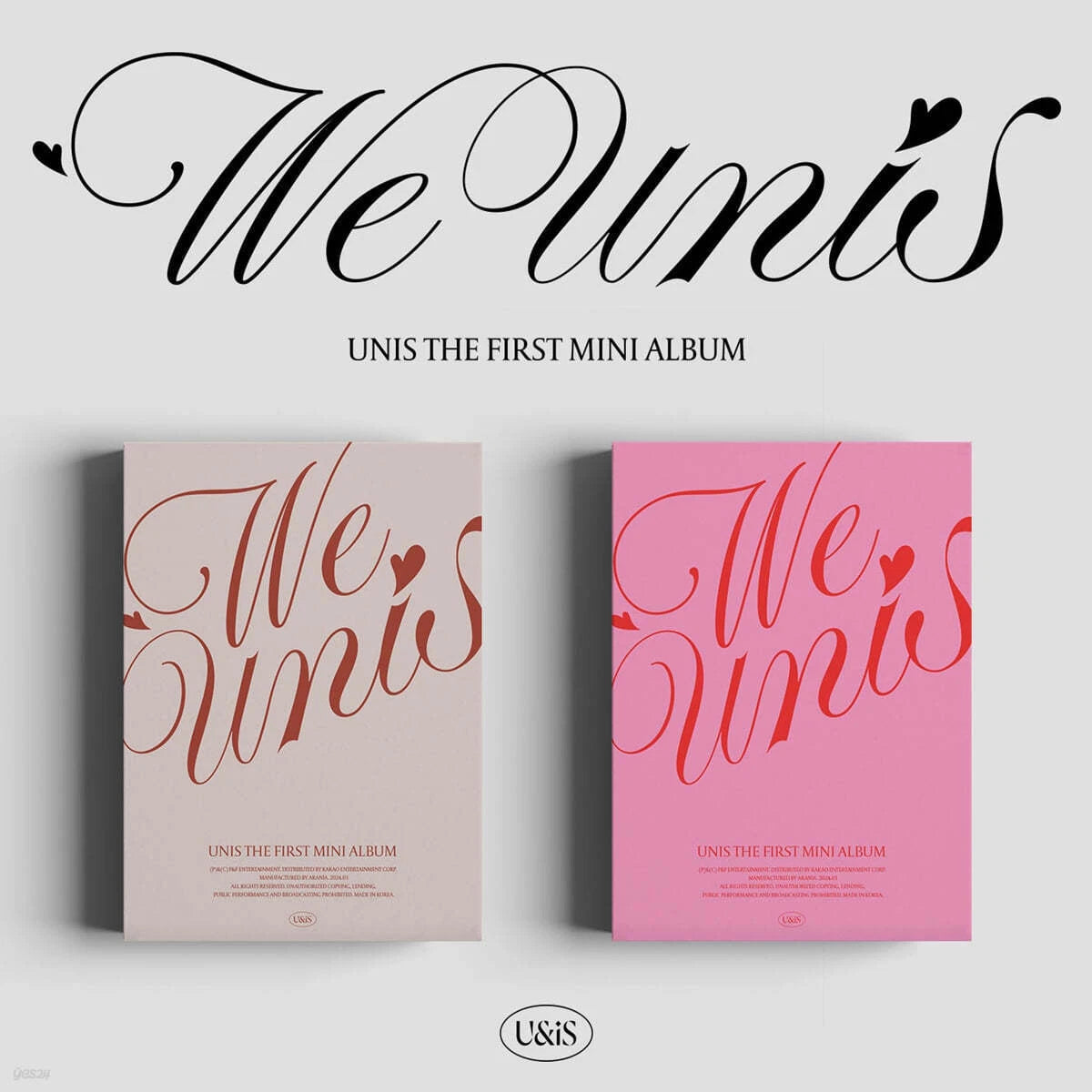UNIS - WE UNIS (1st Mini Album)