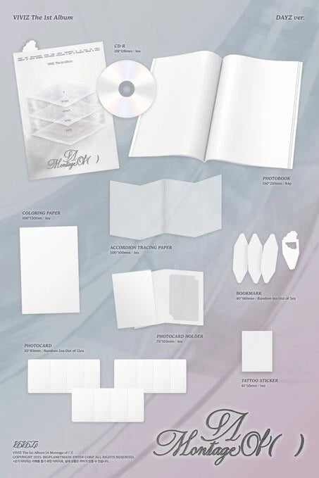 VIVIZ - A MONTAGE OF ( ) (1st Album)