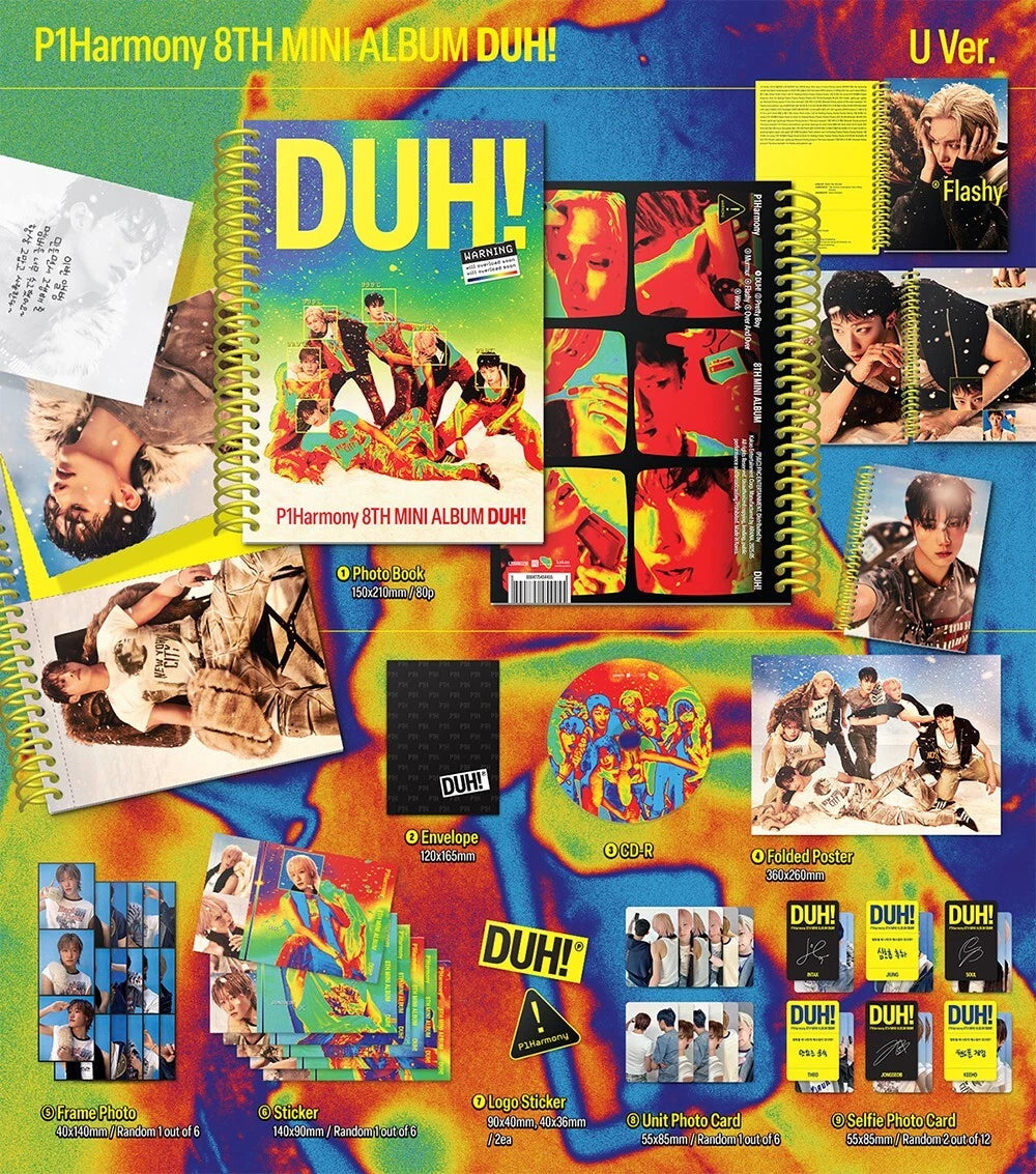 P1HARMONY - DUH! (8th Mini Album)