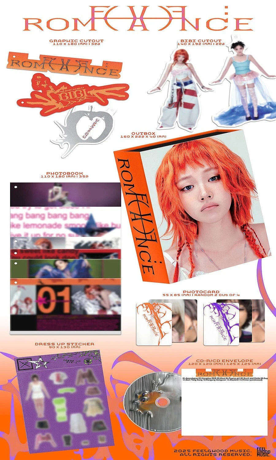 BIBI - EVE: ROMANCE (2nd Album)