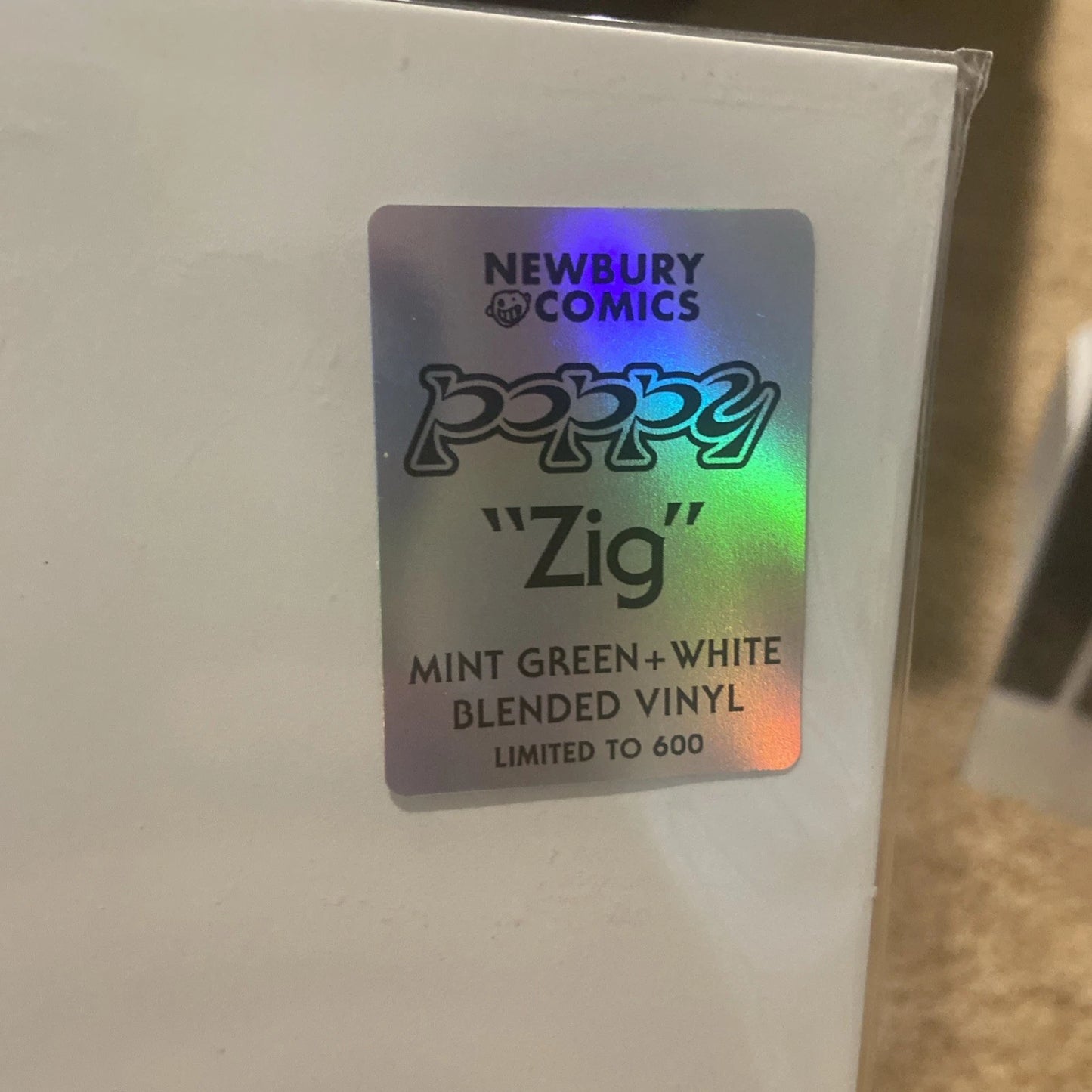 POPPY - Zig VINILO Newbury Comics Exclusive