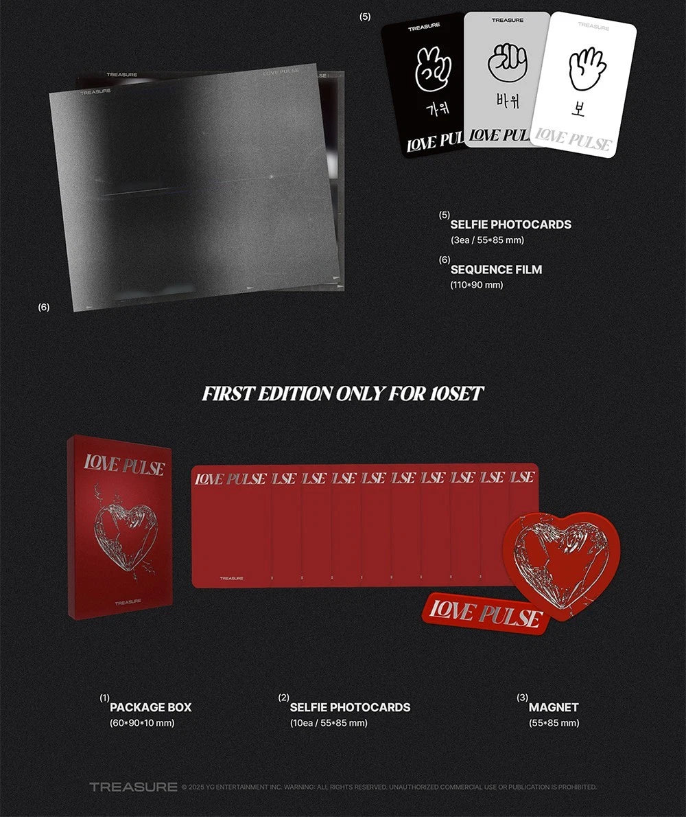 TREASURE - Love Pulse (3rd Mini Album) SPORTY