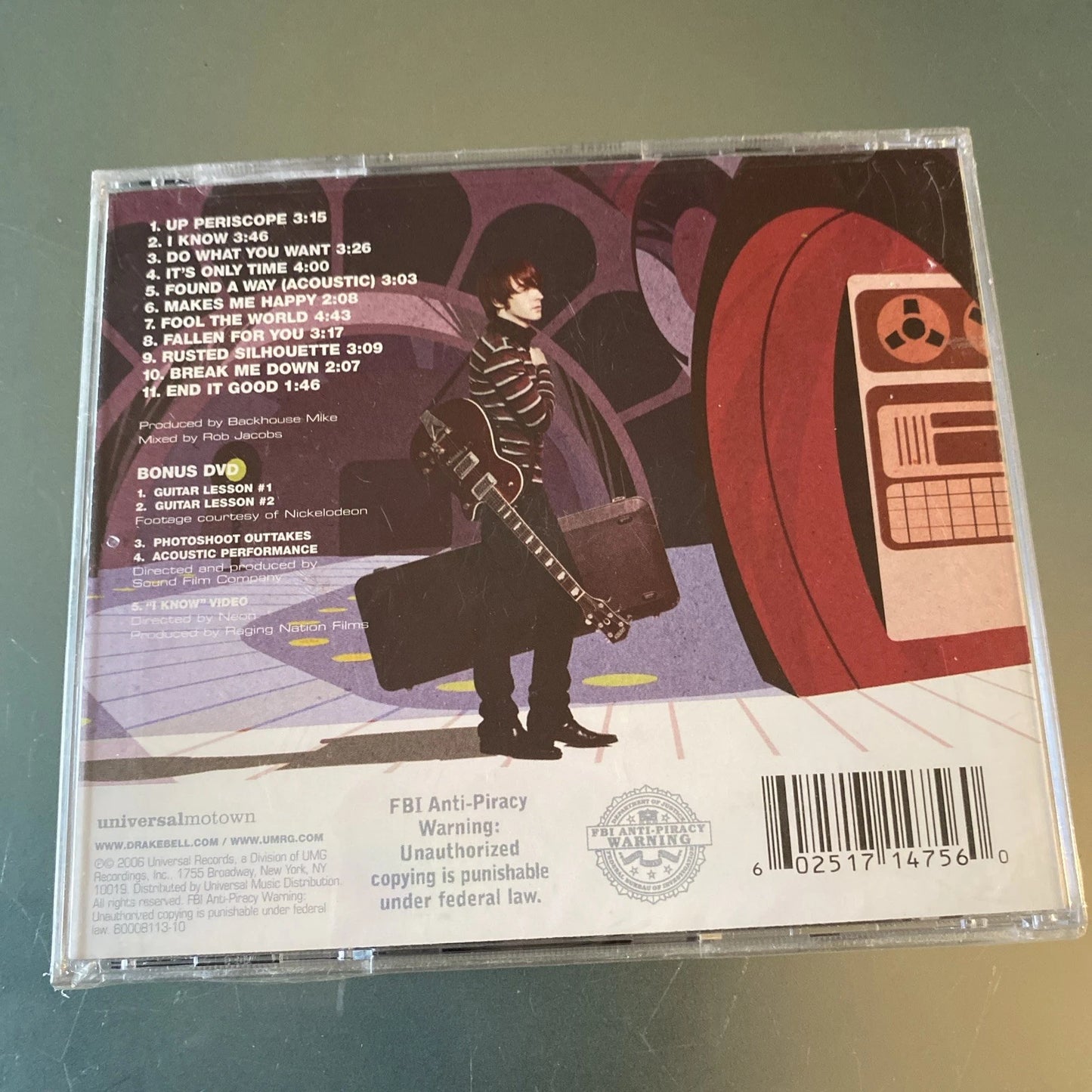DRAKE BELL - It's only time CD+DVD