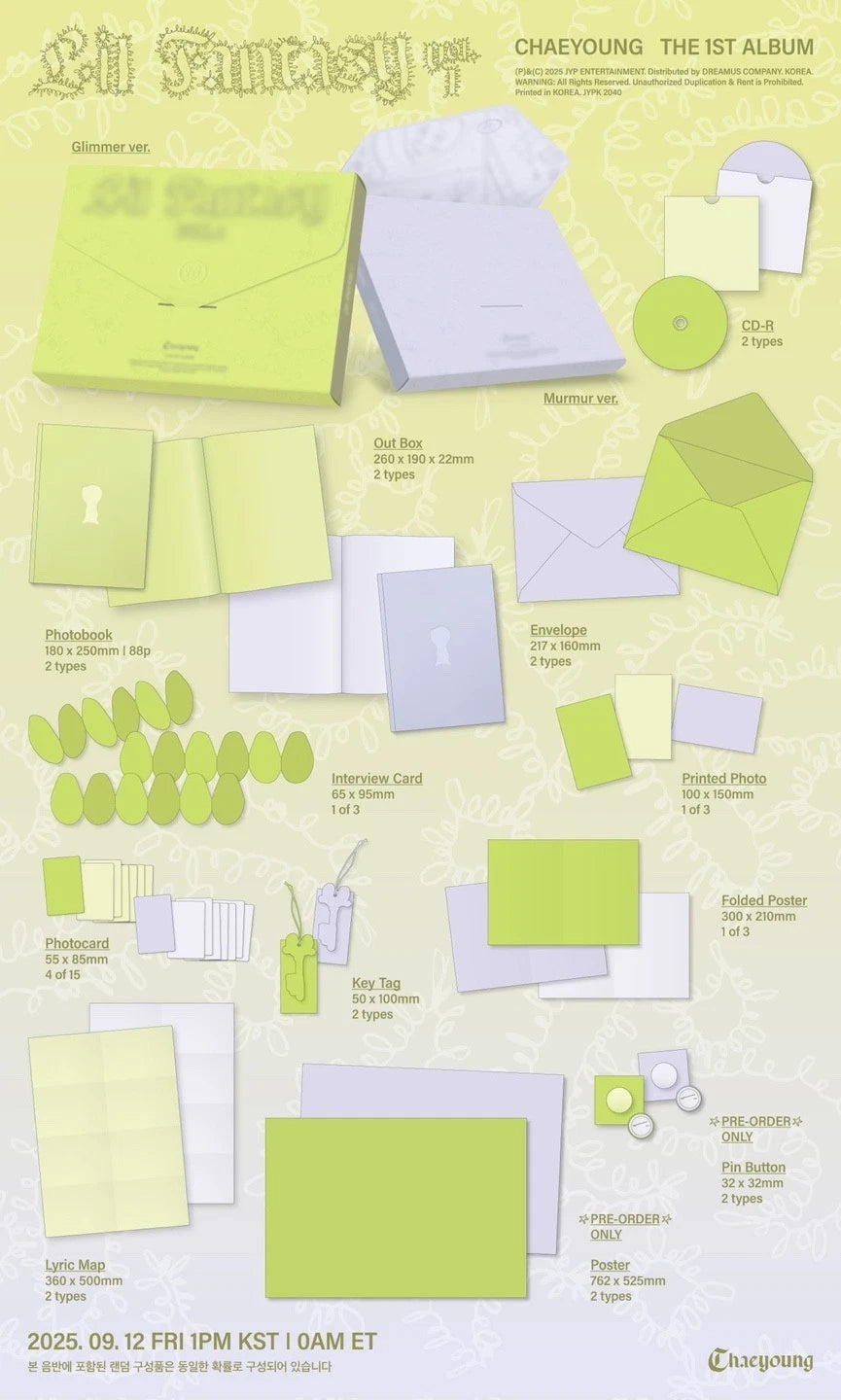 CHAEYOUNG (TWICE) - LIL FANTASY VOL.1 (1st Album)