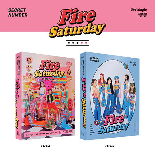 SECRET NUMBER - Fire Saturday (3rd Single Album)