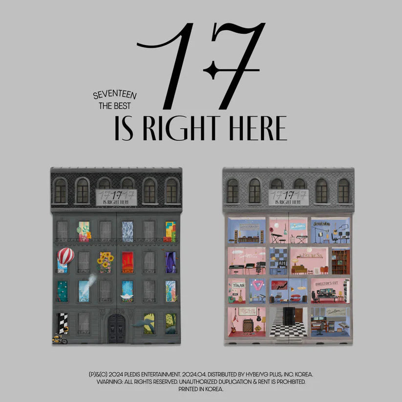SEVENTEEN - 17 IS RIGHT HERE (SEVENTEEN The Best Album) Target exclusive