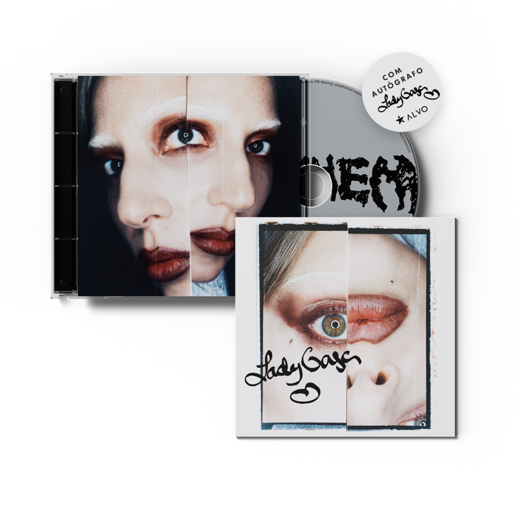 LADY GAGA - Mayhem CD Autografiado