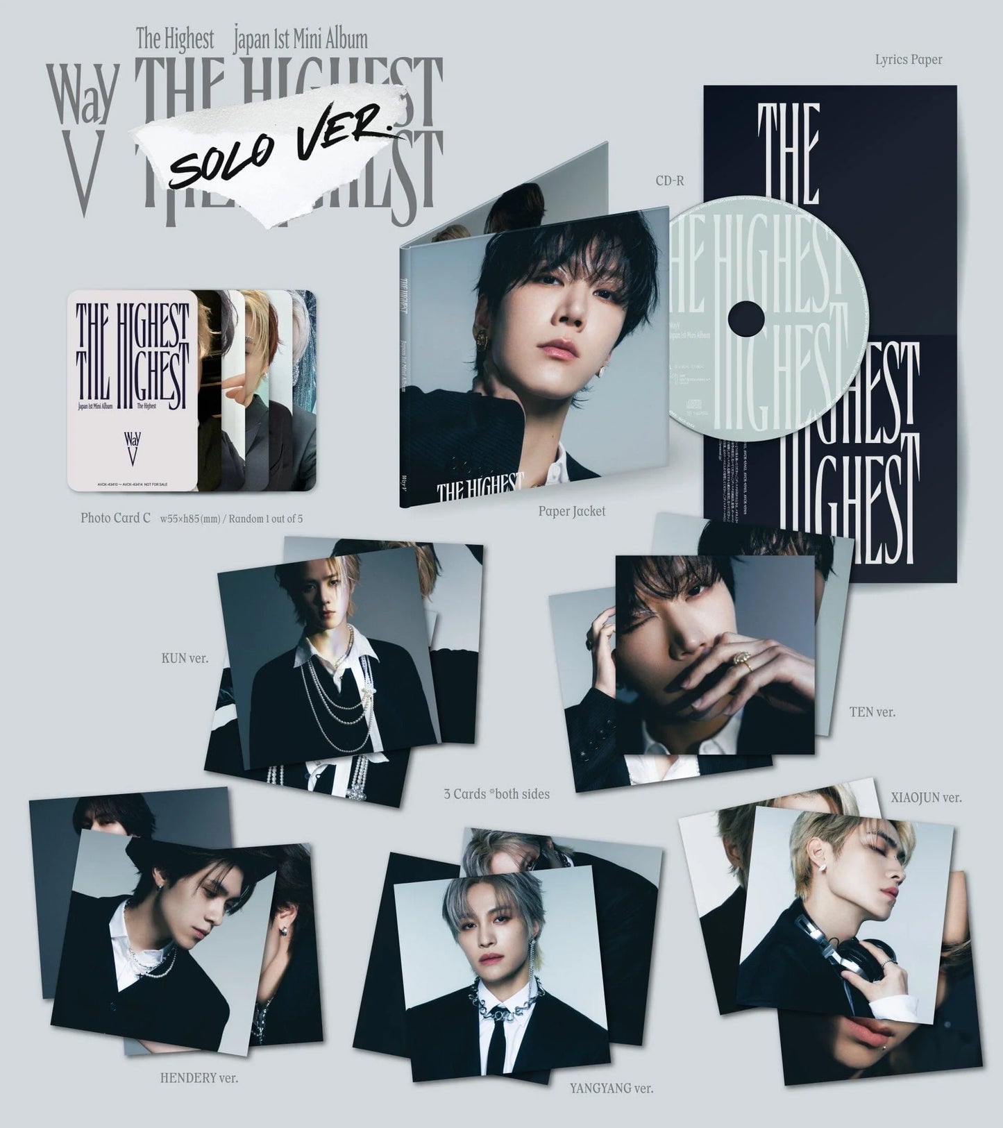 WAYV - The highest (JAPAN Member CD)