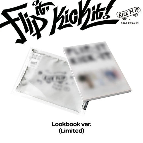 KICKFLIP - FLIP IT, KICK IT! (1st Mini Album) LIMITED Edition LOOKBOOK Version