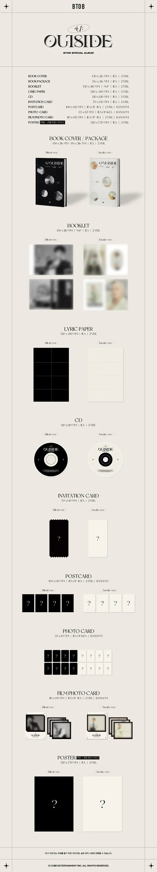 BTOB - 4U : OUTSIDE (Special Album)