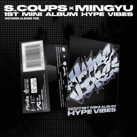 [PRE-ORDEN] S.COUPS X MINGYU (SEVENTEEN) - HYPE VIBES (1st Mini Album) WEVERSE Version