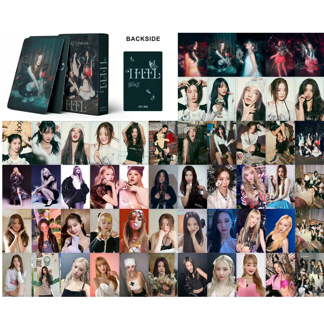 I-DLE - LOMO CARDS I Feel