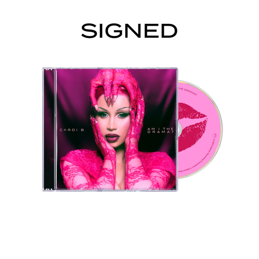 CARDI B - AM I THE DRAMA? Pretty and Petty (Alternate Cover #3 CD) AUTOGRAFIADO