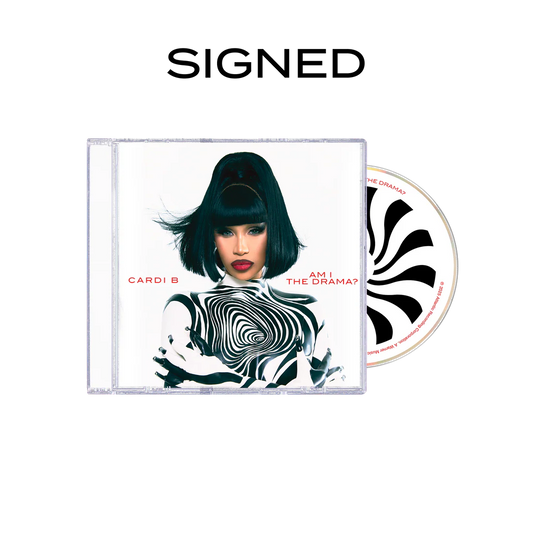 CARDI B - AM I THE DRAMA? Magnet (Alternate Cover #4 CD) AUTOGRAFIADO