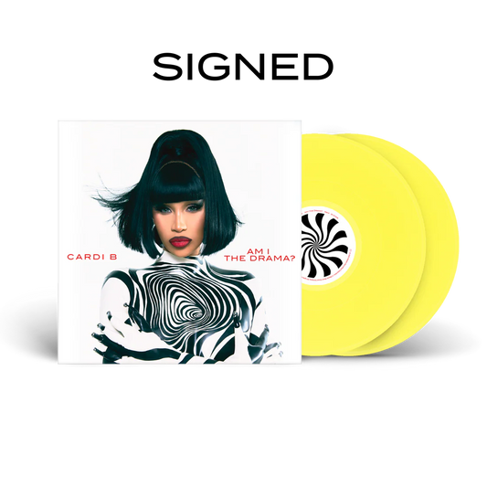 CARDI B - AM I THE DRAMA? Magnet (Alternate Cover #4) VINILO AUTOGRAFIADO