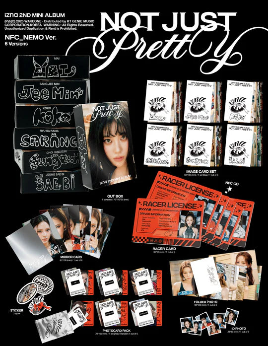 [PRE-ORDEN] IZNA - NOT JUST PRETTY (2nd Mini Album) NFC NEMO
